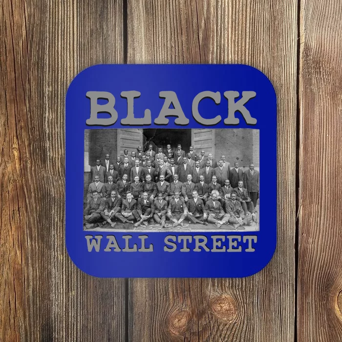 Vintage Black Business Black History Month Black Wall Street Great Gift Coaster