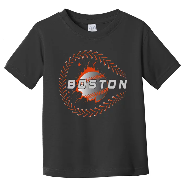 Vintage Boston Baseball &  Boston Baseball Toddler T-Shirt