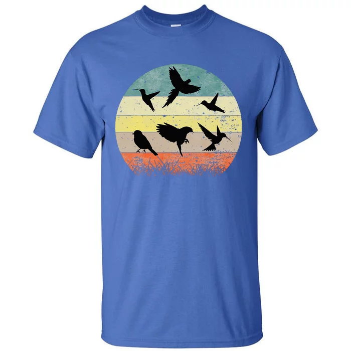 Vintage Birding Bird Watching Funny Bird Watcher Bird Tall T-Shirt