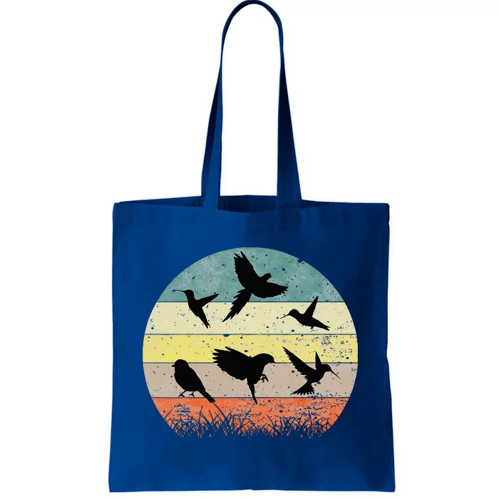 Vintage Birding Bird Watching Funny Bird Watcher Bird Tote Bag