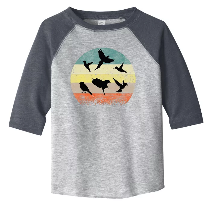 Vintage Birding Bird Watching Funny Bird Watcher Bird Toddler Fine Jersey T-Shirt