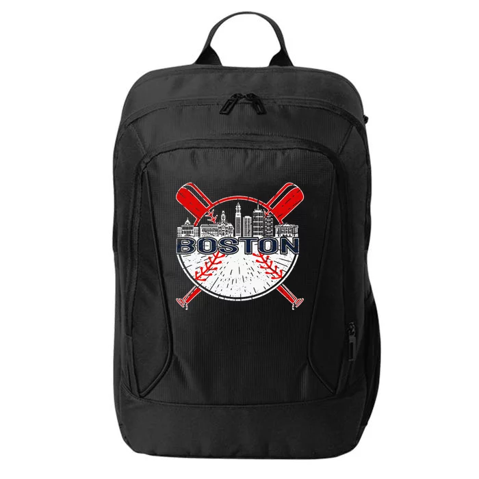 Vintage Boston Baseball City Backpack