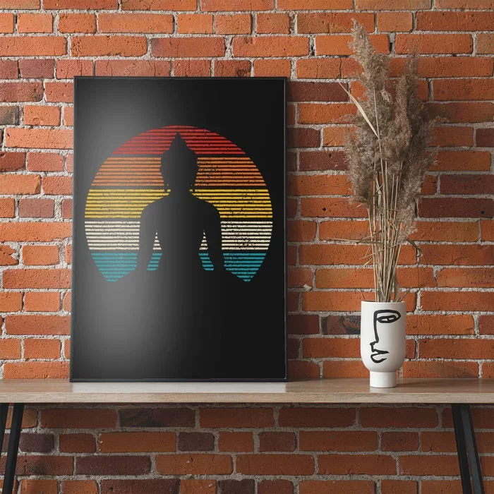 Vintage Buddha Buddhism Zen Spiritual Yoga Meditation Poster