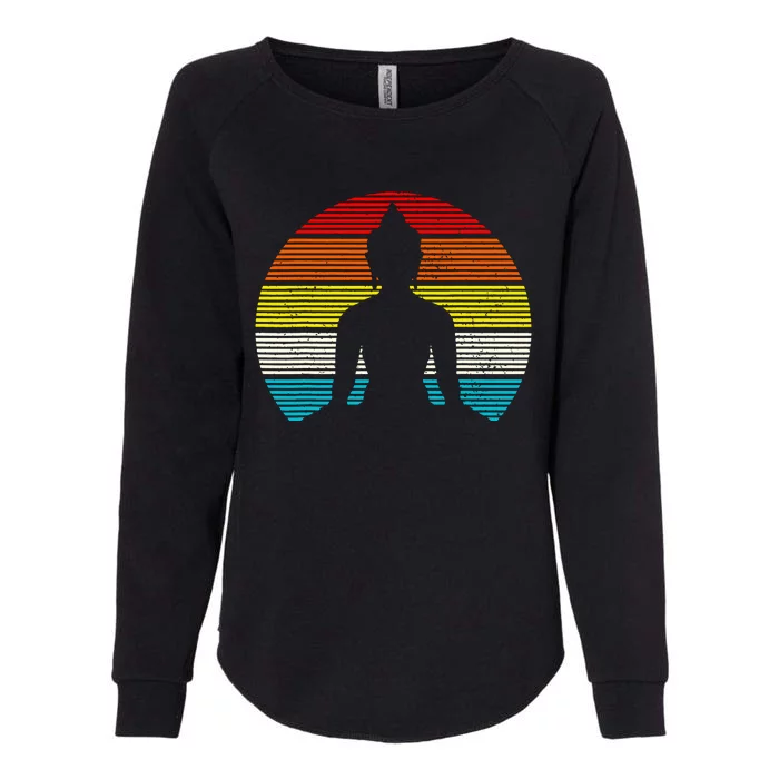 Vintage Buddha Buddhism Zen Spiritual Yoga Meditation Gift Womens California Wash Sweatshirt