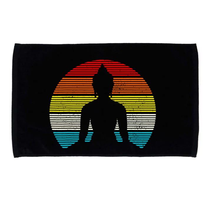 Vintage Buddha Buddhism Zen Spiritual Yoga Meditation Gift Microfiber Hand Towel