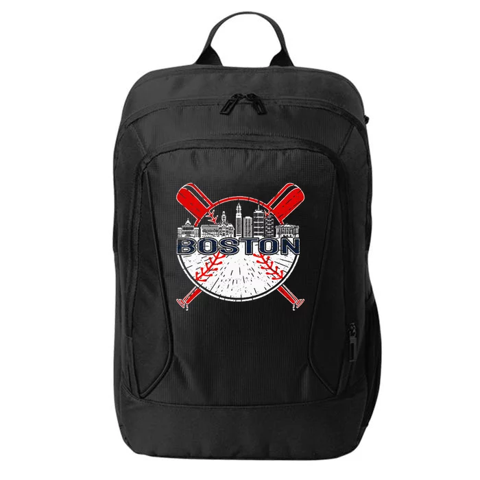 Vintage Boston Baseball City Backpack