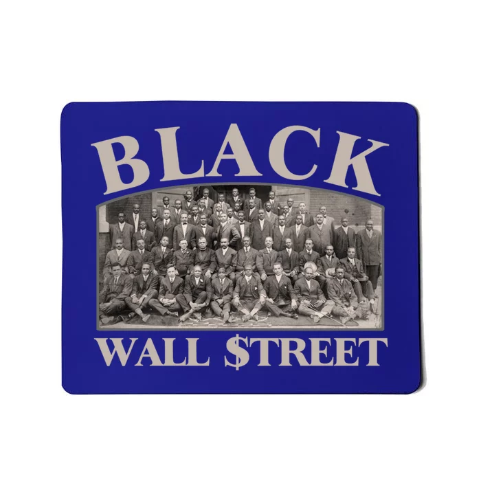 Vintage Black Business Black History Month Black Wall Street Cool Gift Mousepad