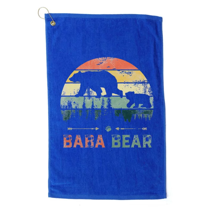 Vintage Baba Bear Wildling Fathers Day Platinum Collection Golf Towel