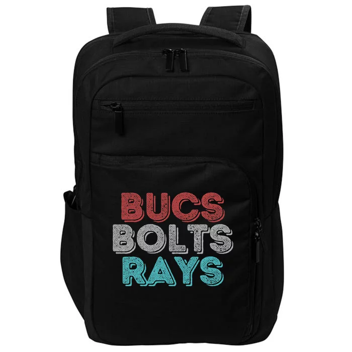 Vintage Bucs Bolts Rays Impact Tech Backpack