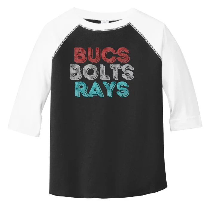 Vintage Bucs Bolts Rays Toddler Fine Jersey T-Shirt