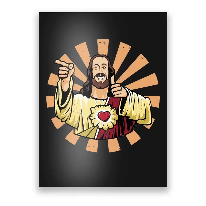 Vintage Buddy Christ Poster