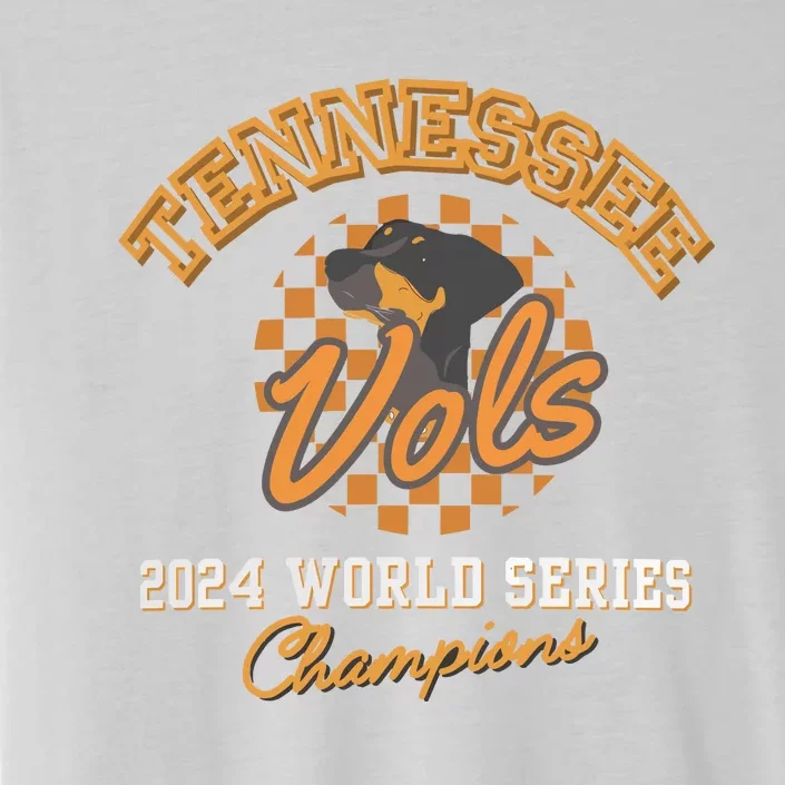 Vols Baseball Champs 2024 Can Cooler Vols Coozie ChromaSoft Performance T-Shirt