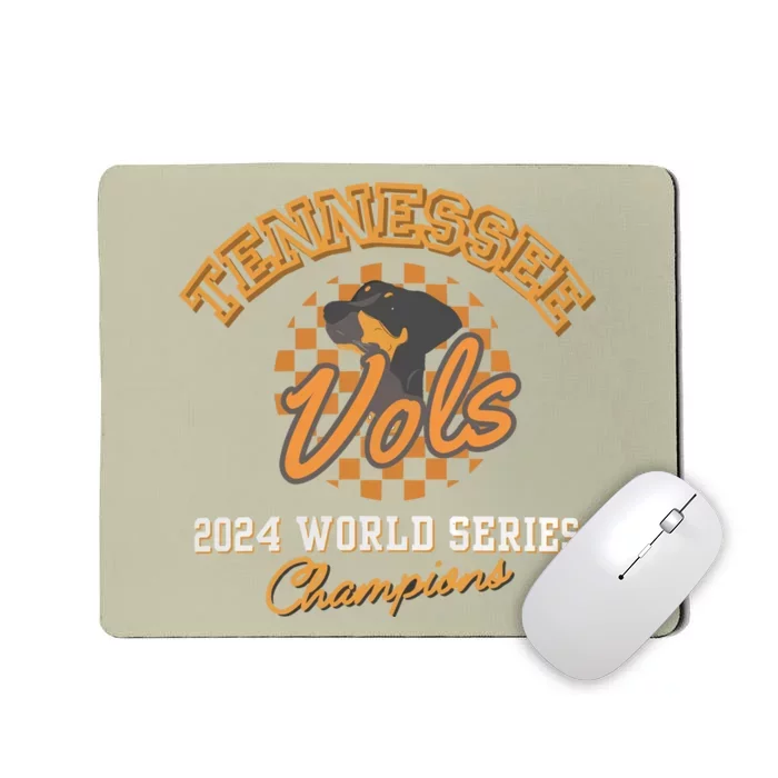 Vols Baseball Champs 2024 Can Cooler Vols Coozie Mousepad