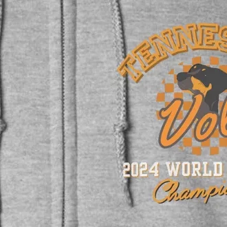 Vols Baseball Champs 2024 Can Cooler Vols Coozie Full Zip Hoodie