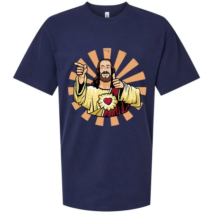 Vintage Buddy Christ Sueded Cloud Jersey T-Shirt