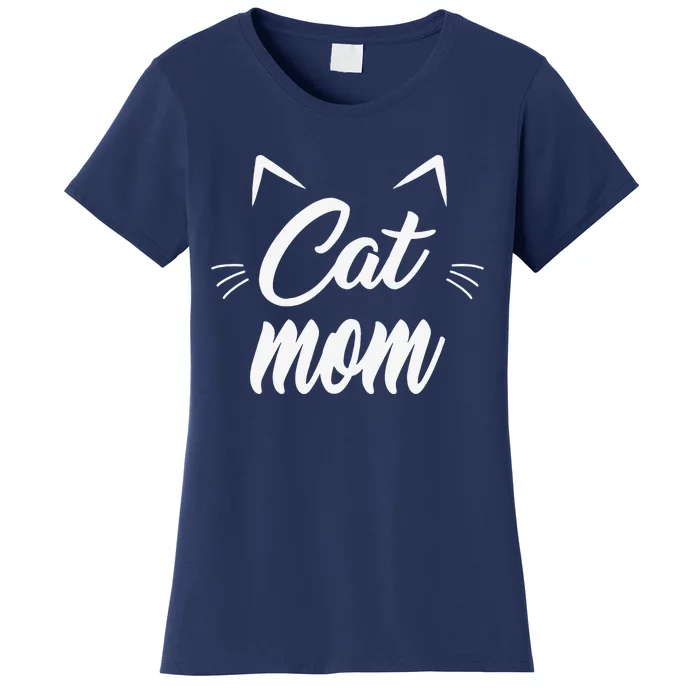 Vintage Best Cat Mom Ever Cat Mother's Day Gift Women's T-Shirt