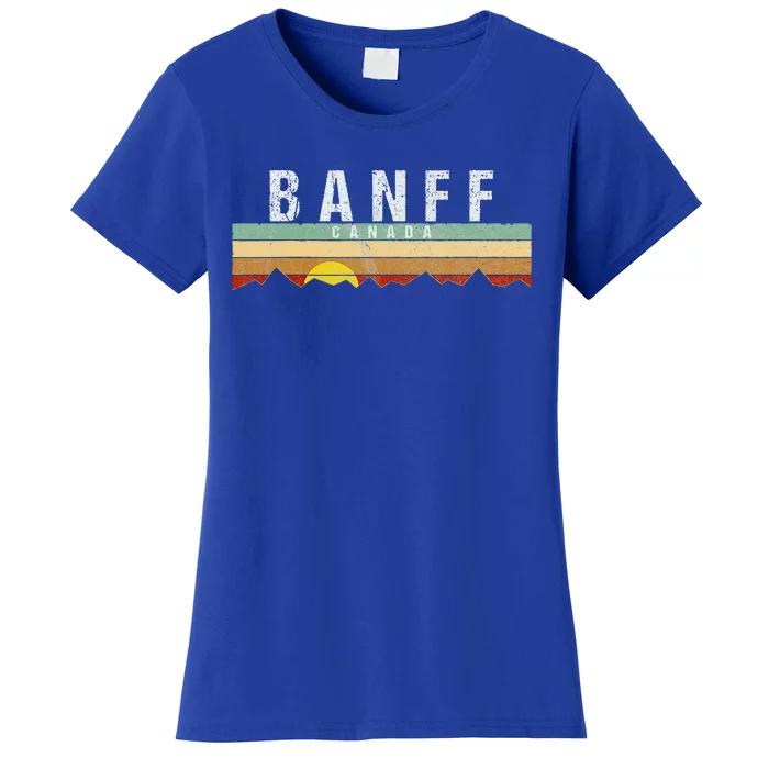 Vintage Banff Canada Retro Women's T-Shirt