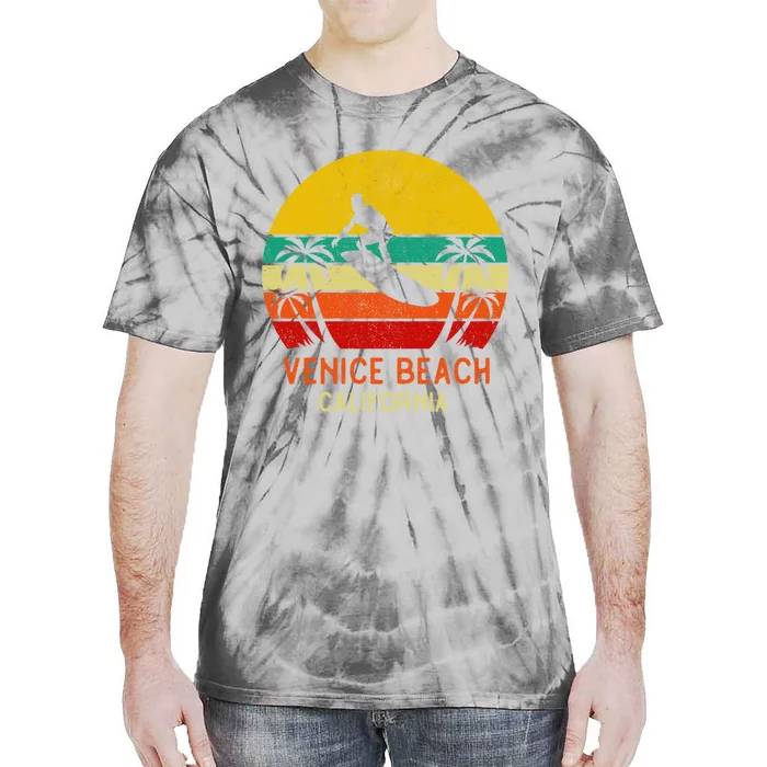 Venice Beach California Sunset Tie-Dye T-Shirt