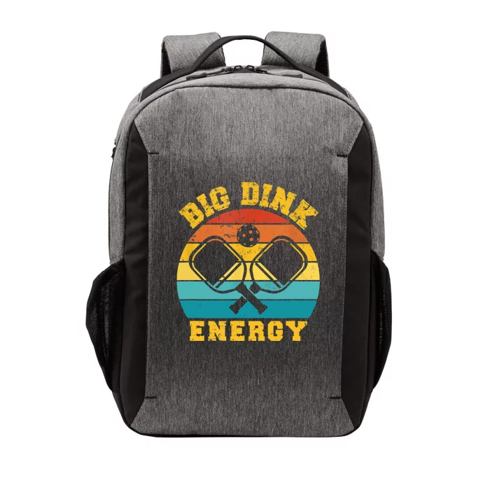 Vintage Big Dink Energy Pickleball Lover Gift For Paddles Fan Vector Backpack