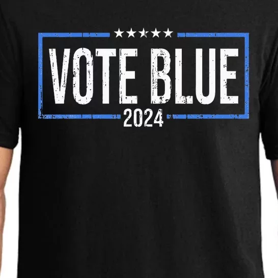 Vote Blue Democrats 2024 Presidential Election Political Pajama Set