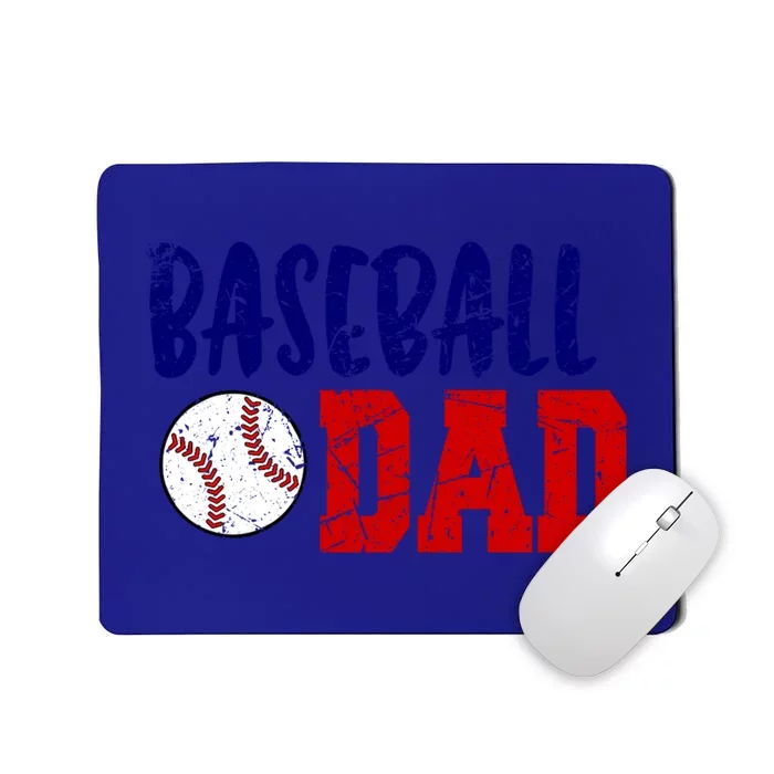 Vintage Baseball Dad Cool Gift Mousepad