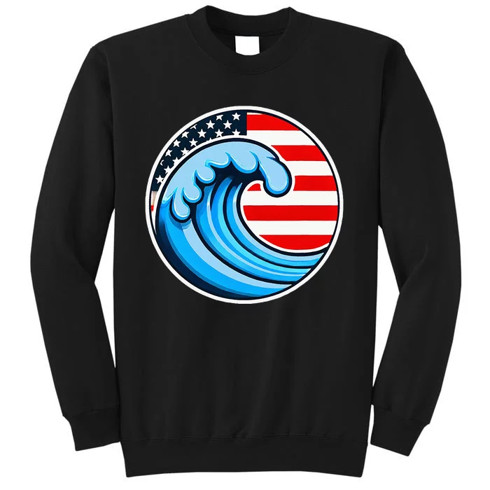 Vote Blue Democrat Election 2024 Blue Wave Democracy Women Tall Sweatshirt