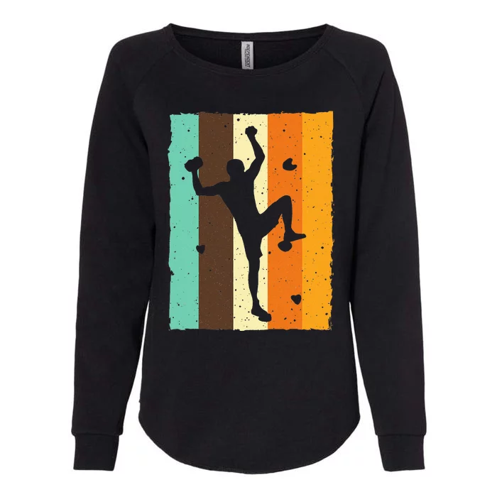 Vintage Bouldering Design Rock Climbing For Men Women Kids Womens California Wash Sweatshirt