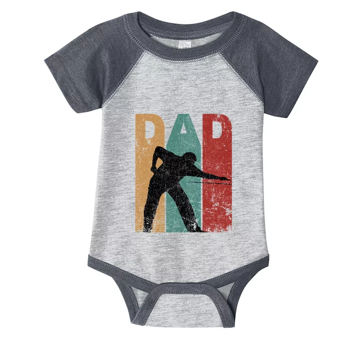 Vintage Billiards Dad Father’s Day Infant Baby Jersey Bodysuit