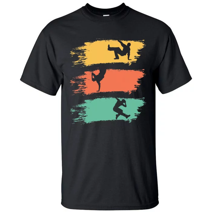 Vintage Breakdancing Design For Breakdance Dancer Tall T-Shirt