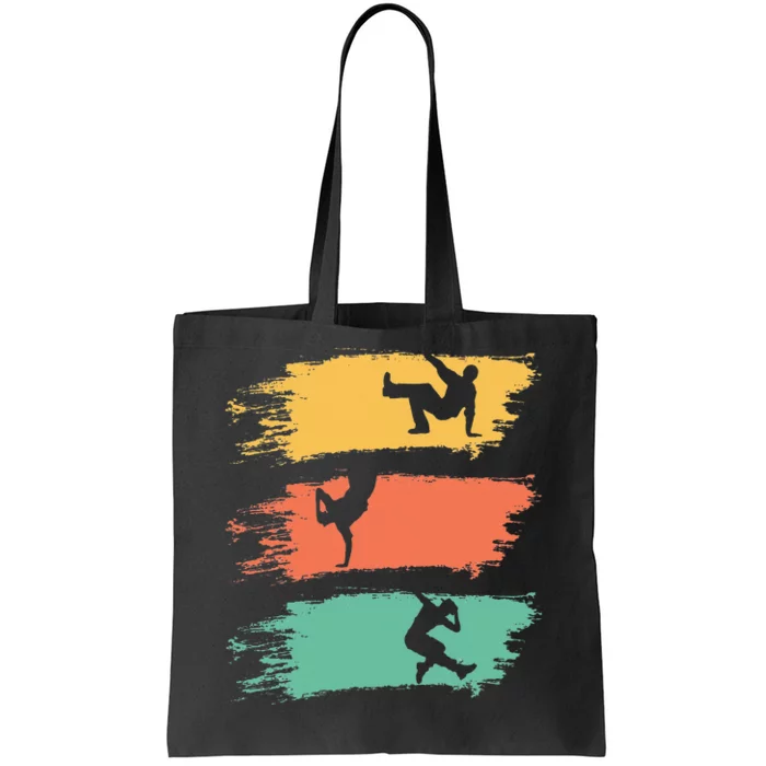 Vintage Breakdancing Design For Breakdance Dancer Tote Bag