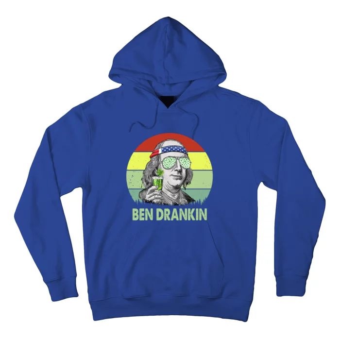 Vintage Ben Drankin Beer St Patricks Day Gift Hoodie