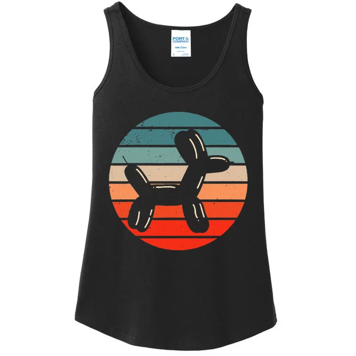 Vintage Balloon Dog Ladies Essential Tank