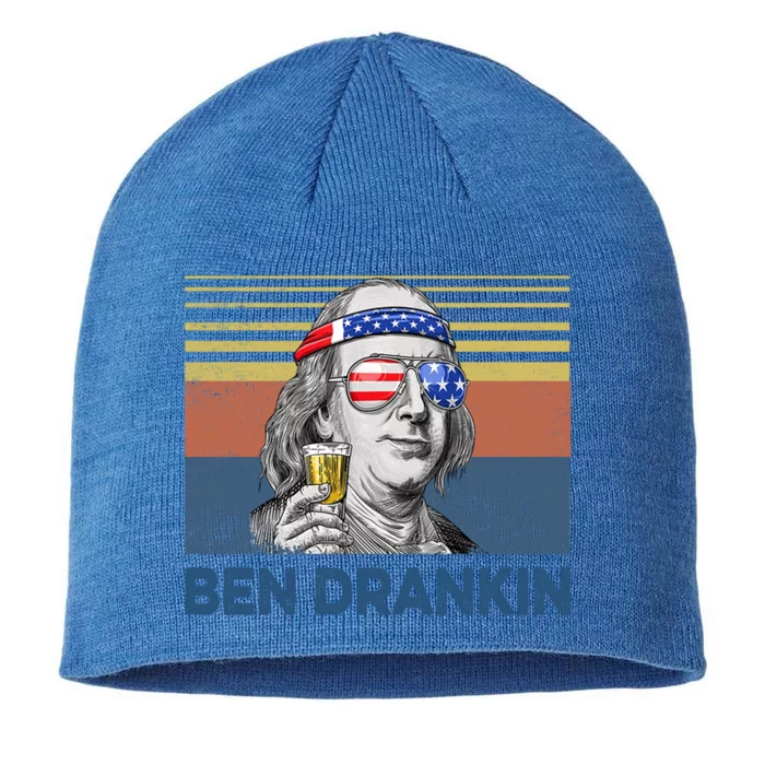 Vintage Ben Drankin Funny Gift 8 1/2in Sustainable Knit Beanie