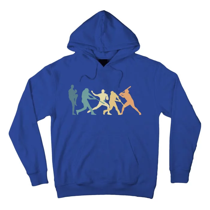 Vintage Baseball Evolution Design Cool Baseball Art Cute Gift Tall Hoodie