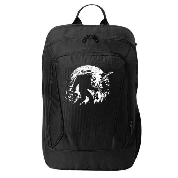 Vintage Big Foot Fishing City Backpack