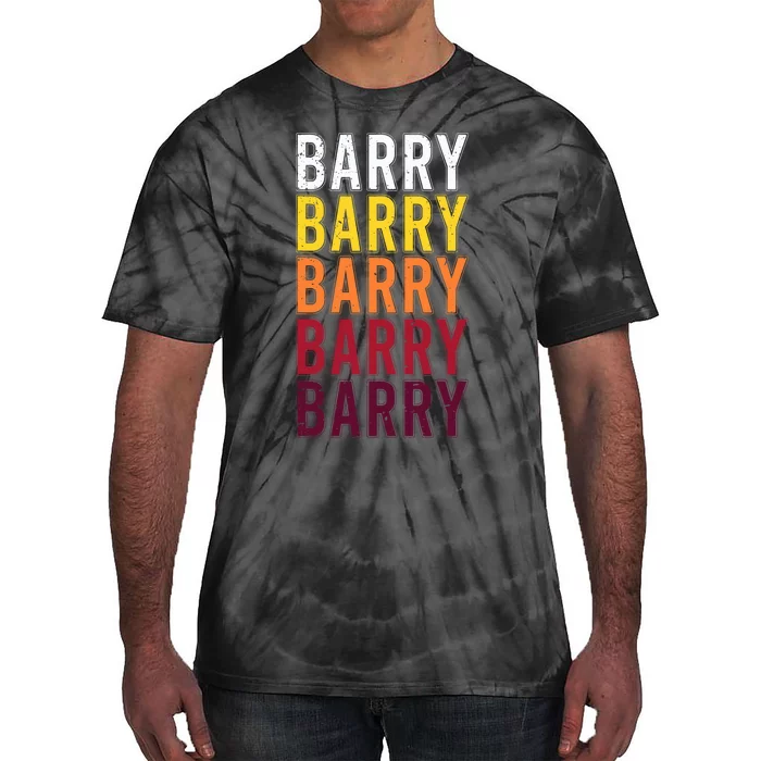 Vintage Barry First Name Barry Tie-Dye T-Shirt