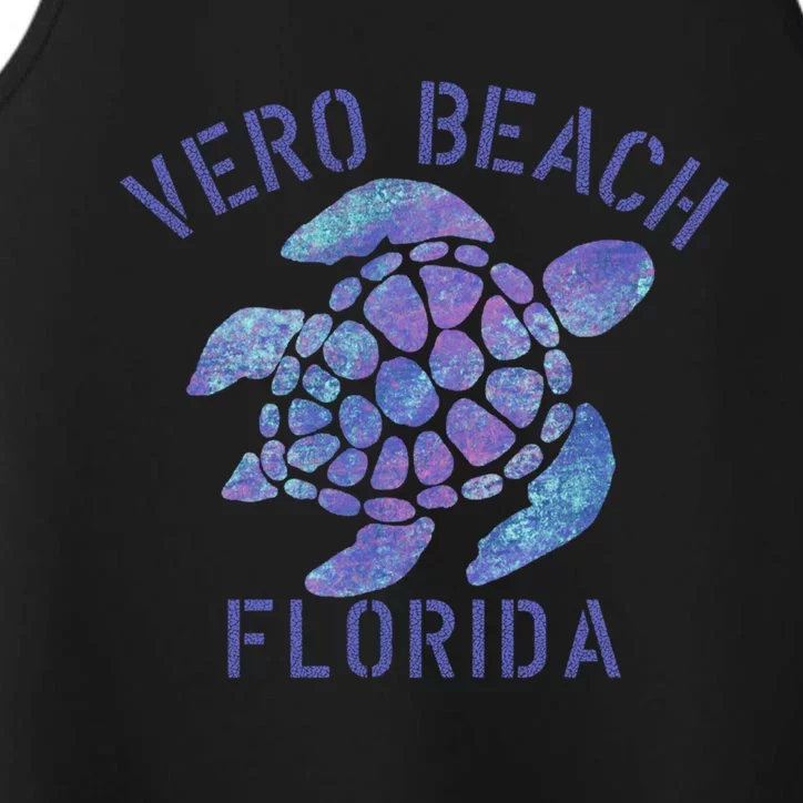 Vero Beach Fl Beach Design / Tribal Turtle Gift Performance Tank