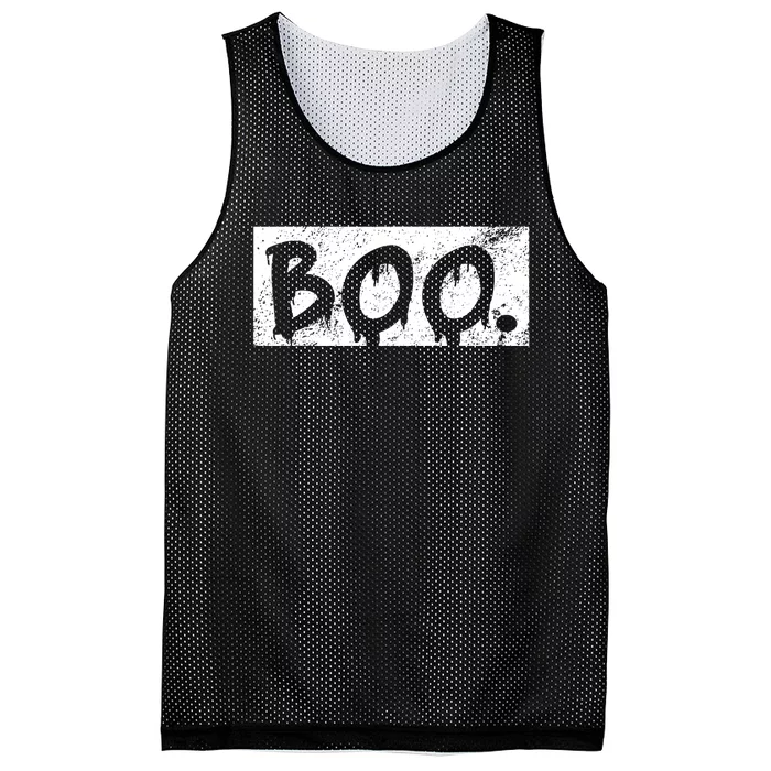 Vintage Boo Funny Lazy Halloween Costumes Mesh Reversible Basketball Jersey Tank