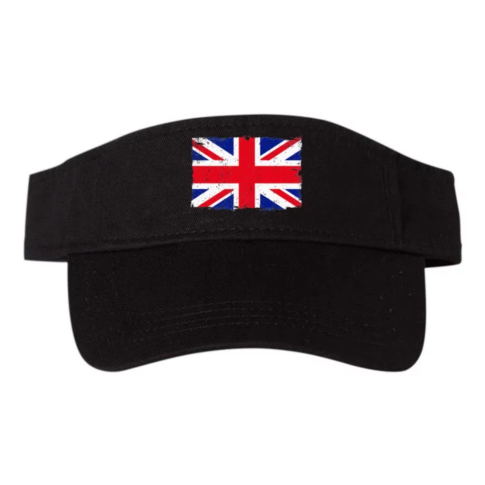 Vintage British Flag Heritage British Roots Valucap Bio-Washed Visor