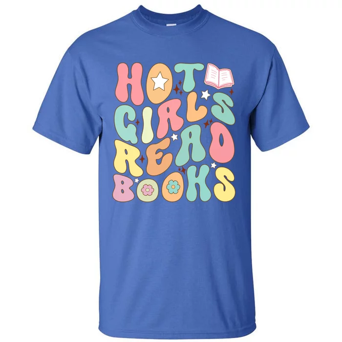 Vintage Book Gift Hot Read Books Meaningful Gift Tall T-Shirt