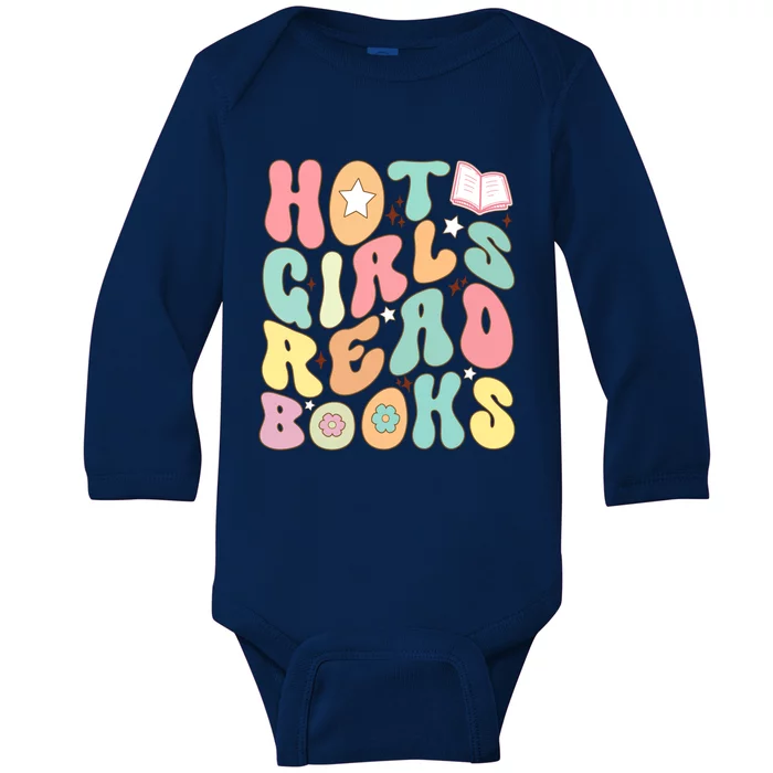 Vintage Book Gift Hot Read Books Meaningful Gift Baby Long Sleeve Bodysuit