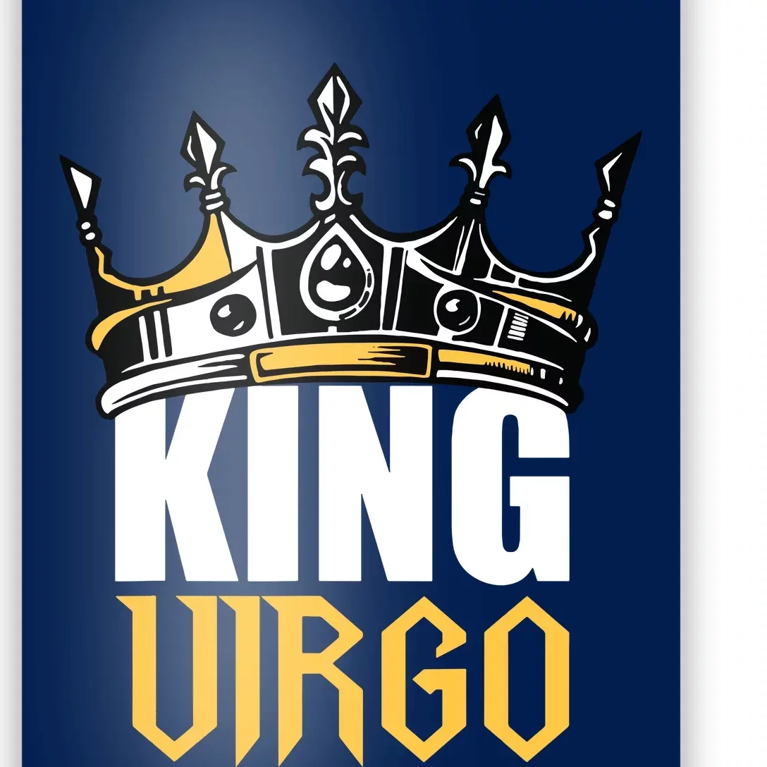 Virgo Birthday Gifts King Virgo Zodiac Poster