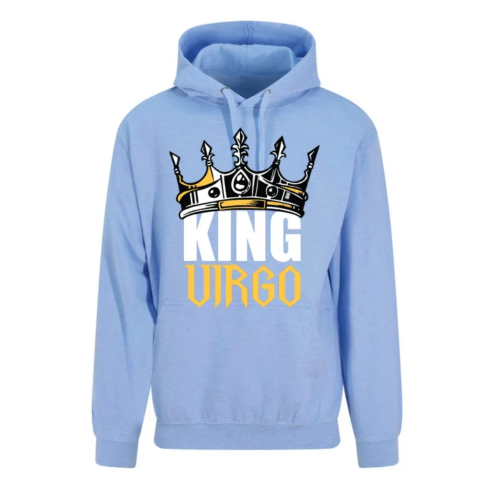 Virgo Birthday Gifts King Virgo Zodiac Unisex Surf Hoodie