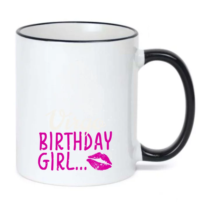 Virgo Birthday Gift Black Color Changing Mug