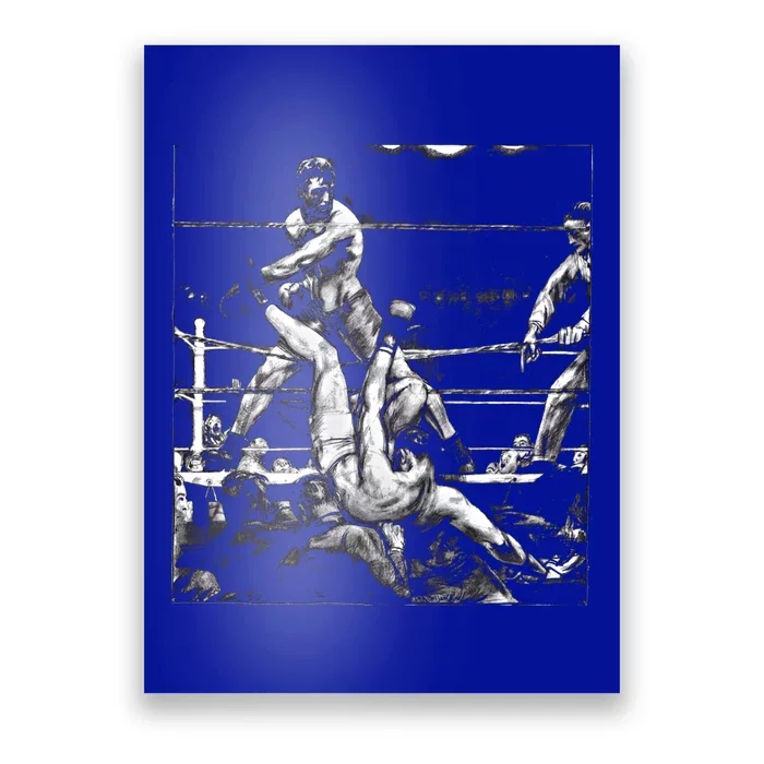 Vintage Boxer Gift Boxing Gloves Boxing Coach Gift Poster