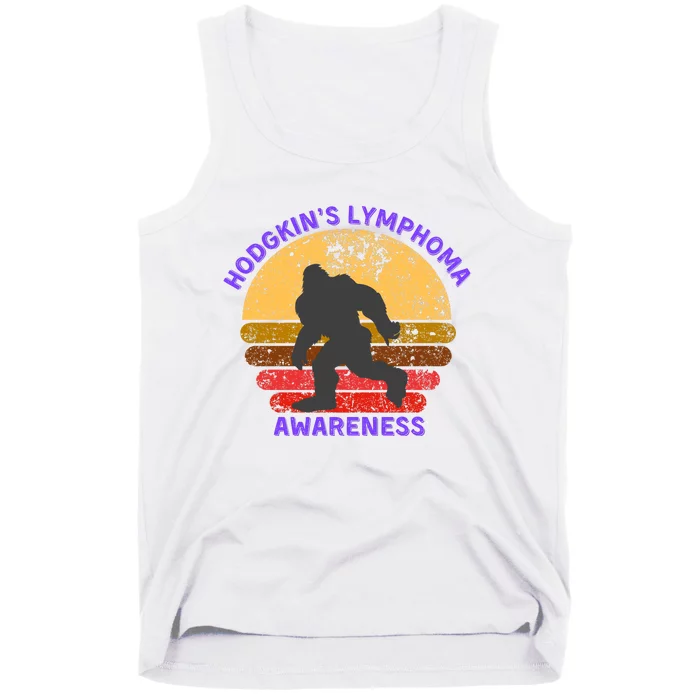 Vintage Bigfoot Hodgkin’s Lymphoma Awareness Tank Top