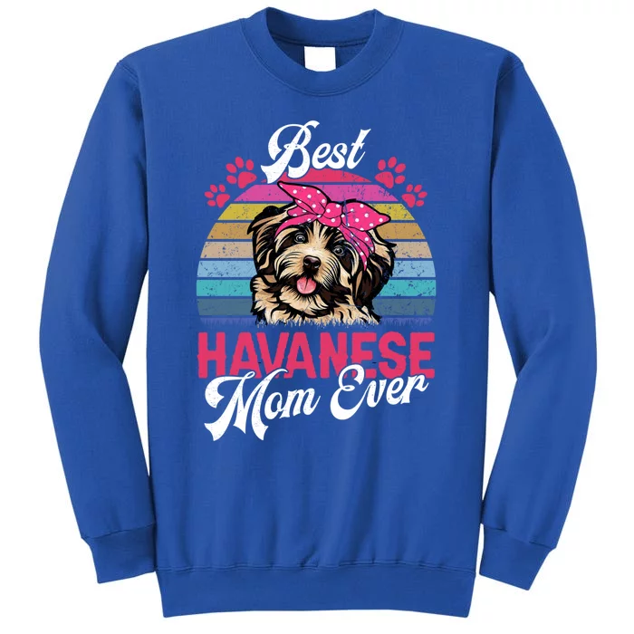 Vintage Best Havanese Mom Ever Gift Sweatshirt