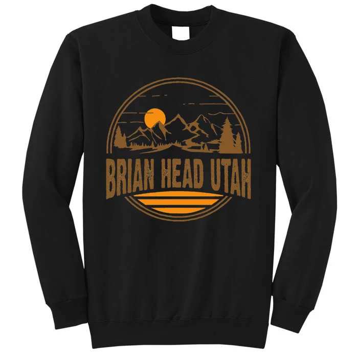 Vintage Brian Head Utah Mountain Hiking Souvenir Sweatshirt