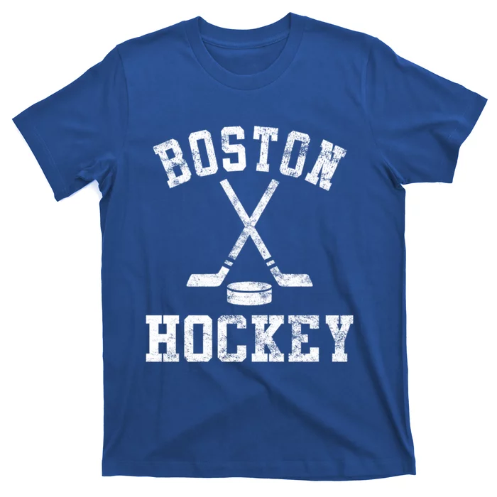 Vintage Boston Hockey Gift T-Shirt