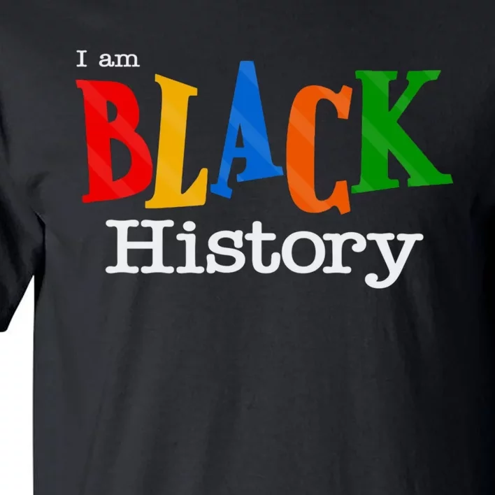 Vintage Black History Month Fist Tall T-Shirt